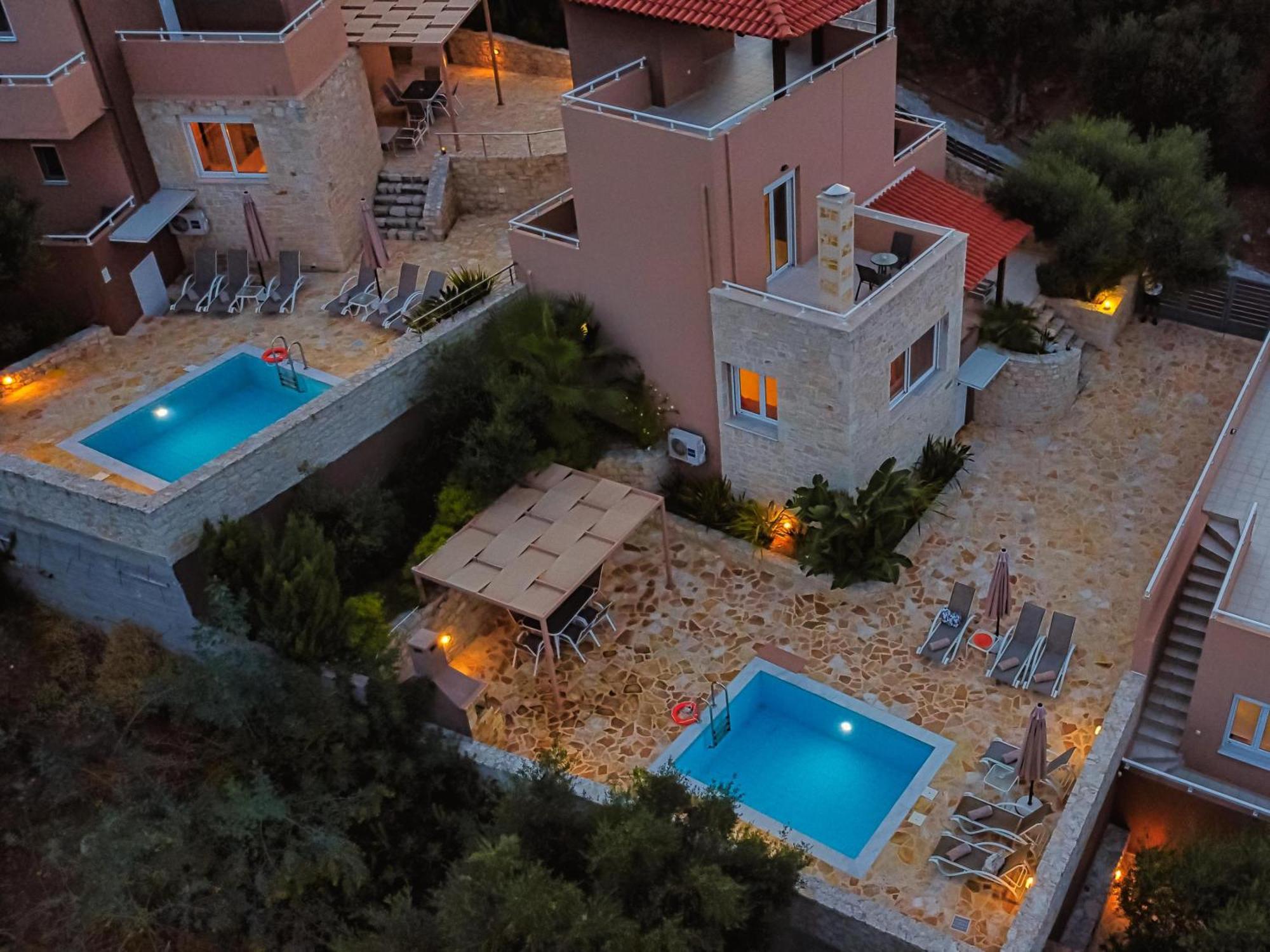 Theo Villas With Sea View Marathokefála Quarto foto