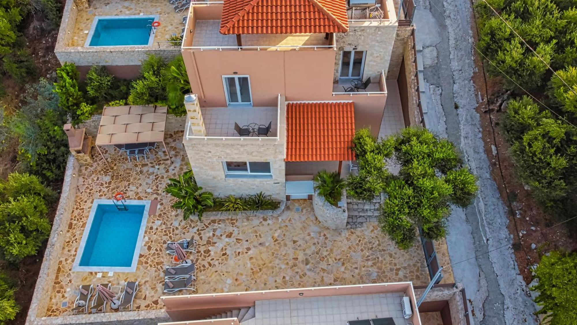Theo Villas With Sea View Marathokefála Exterior foto